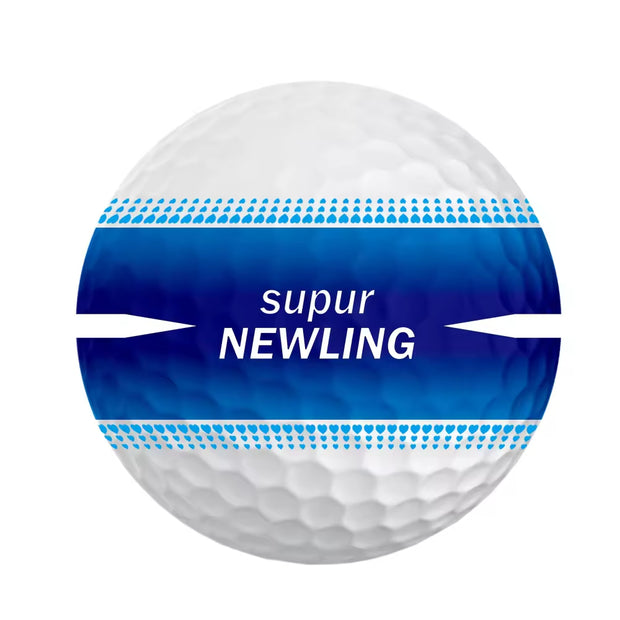 360° Three-Line Alignment 3 Layers Long Distance Urethane Tournaments Golf Balls for Indoor Outdoor