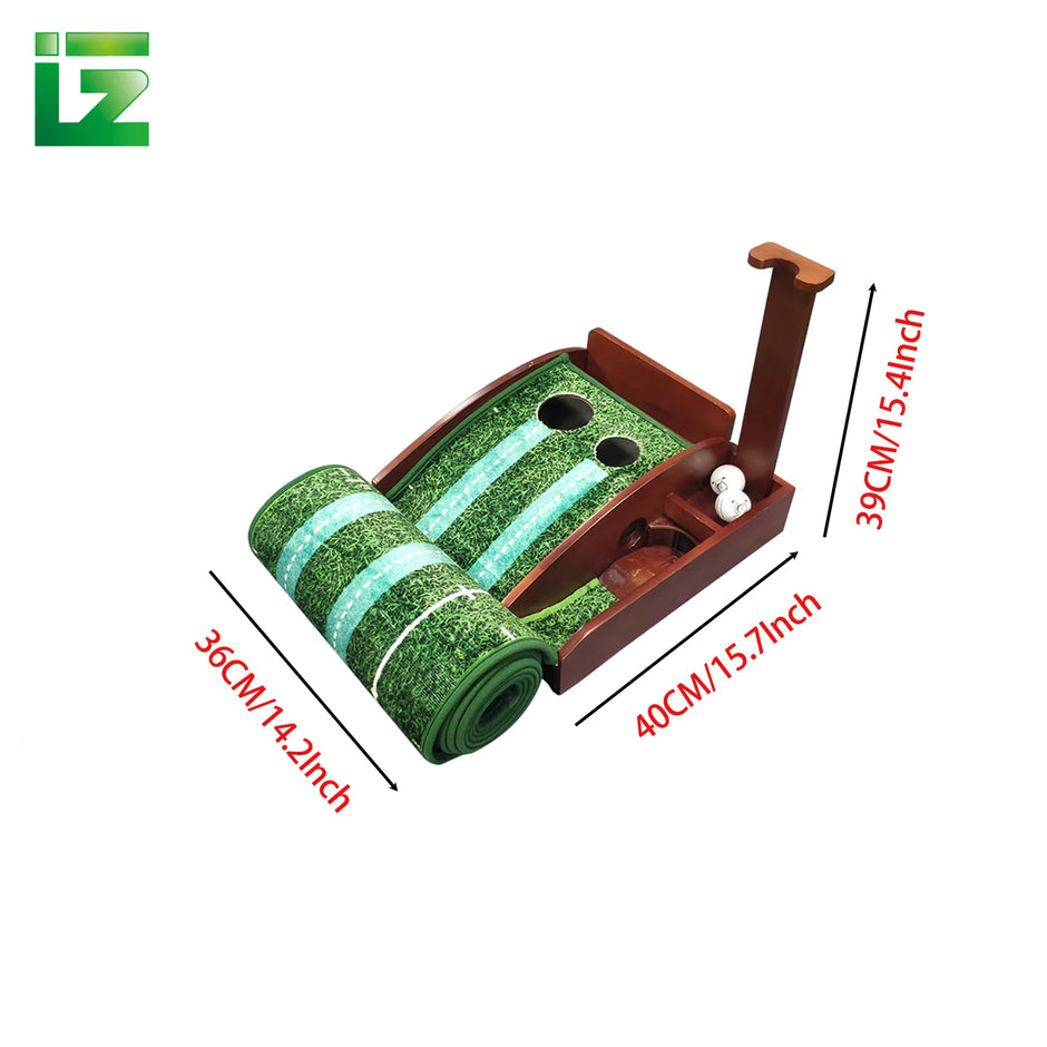 Best-Selling Mini Golf Putting Green – Automatic Ball Return for Indoor Training