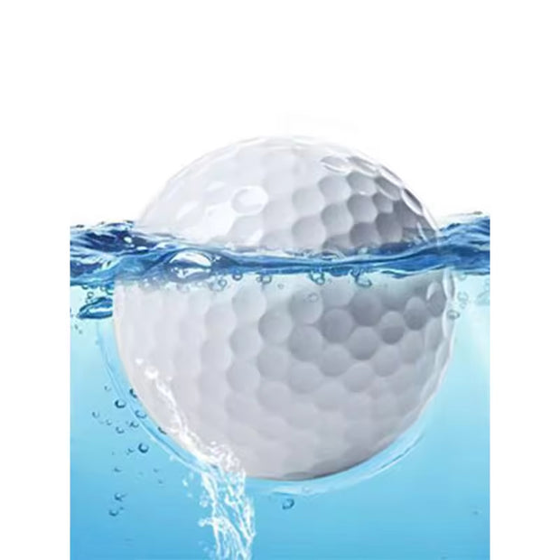 High Quality 2 Layers Lightweight Floating Surlyn Practice Golf Balls for Indoor Outdoor Training Aids
