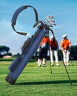 Lightweight Golf Stand Bag - Portable with Insulated Cooler Pocket, Ideal for Driving Range