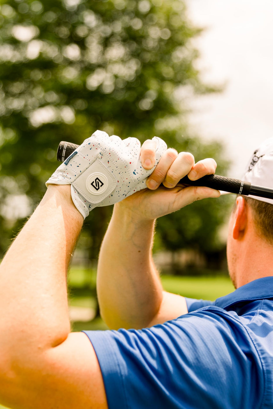 Premium Men’s Golf Glove - 100% AAA Cabretta Leather, Cool Design, Serious Feel & Performance (Left/Right Hand)