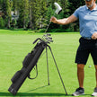 Lightweight Golf Stand Bag - Portable with Insulated Cooler Pocket & Auto-Fold Stand, Ideal for Driving Range