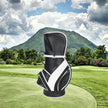 Mini Portable PU Golf Bag - Multifunctional Design with Wine Organizer, Ideal for Storing Golf Accessories