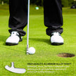 Double-sided High-quality Adjustable Golf Putter Training AIDS Alloy Golf Clubs Mini Golf Putter with 6 Balls.