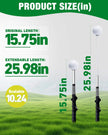 Golf Swing Trainer (Men & Women) - High-Quality, Telescopic & Portable, Ideal Grip Strength Training Aid