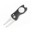 High-Quality Golf Green Fork (Divot Tool) – Golf Accessory with Steel Ball Logo, Custom Print Available（Green）