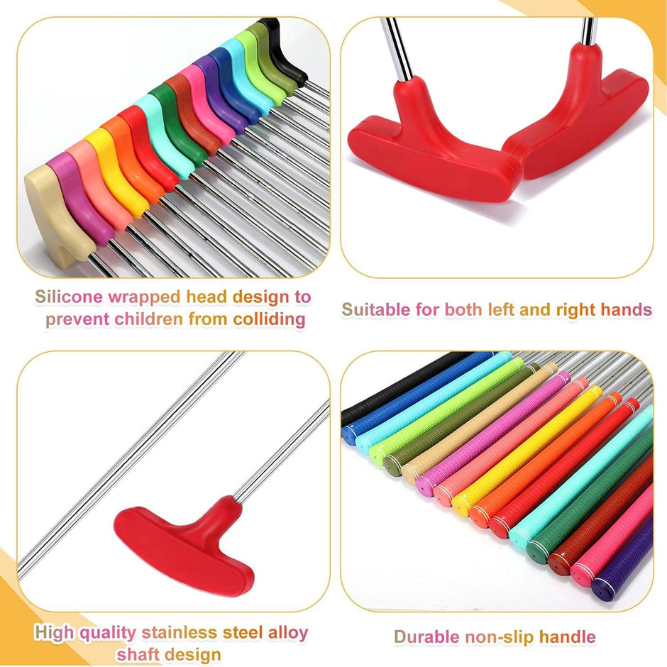 Wholesale 16 Children's Golf Putters Mini Golf Putters Suitable for Right-handed and Left-handed Golfers