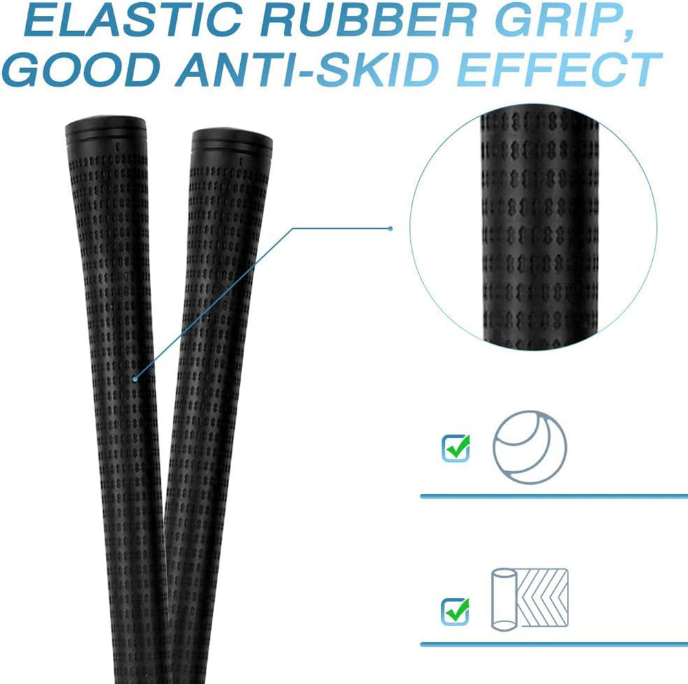 Double-sided High-quality Adjustable Golf Putter Training AIDS Alloy Golf Clubs Mini Golf Putter with 6 Balls.