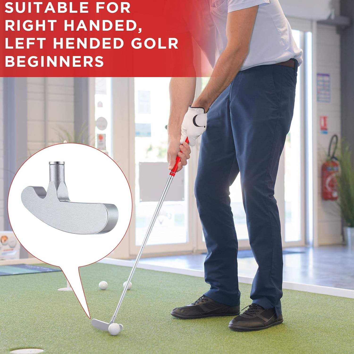 High Quality Aluminum Professional Golf Putting Training Golf Club Putter Custom High Quality Golf Putter Club