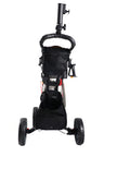 4-Wheel Golf Bag Cart for Golf Courses - Aluminum Alloy Material + Foldable, Space-Saving Golf Hand Cart for Storage