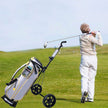 2 Wheels Golf Buggy, 2 Wheels Golf Trolley, Golf Push Carts Iron Golf Trolley