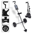 2 Wheels Golf Buggy, 2 Wheels Golf Trolley, Golf Push Carts Iron Golf Trolley