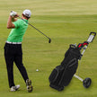 2 Wheels Golf Trolley, 2 Wheels Golf Buggy, Golf Push Carts Aluminum Alloy Golf Trolley