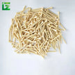 Environmental protection Golf Bamboo Tee, Mini High-quality Golf Tee Custom Logo Natural Bamboo Golf Tee