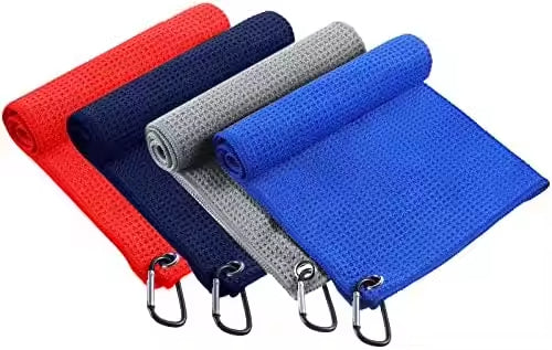 Quick-Dry Reusable Microfiber Golf Towel – Soft Touch for Clubs, Sweat-Proof for Golfers