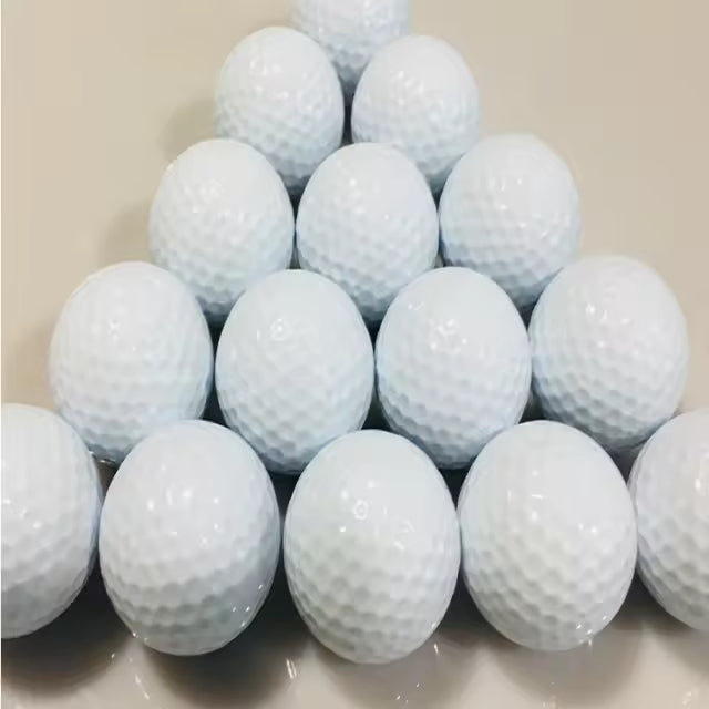 High Quality 2 Layers Lightweight Floating Surlyn Practice Golf Balls for Indoor Outdoor Training Aids