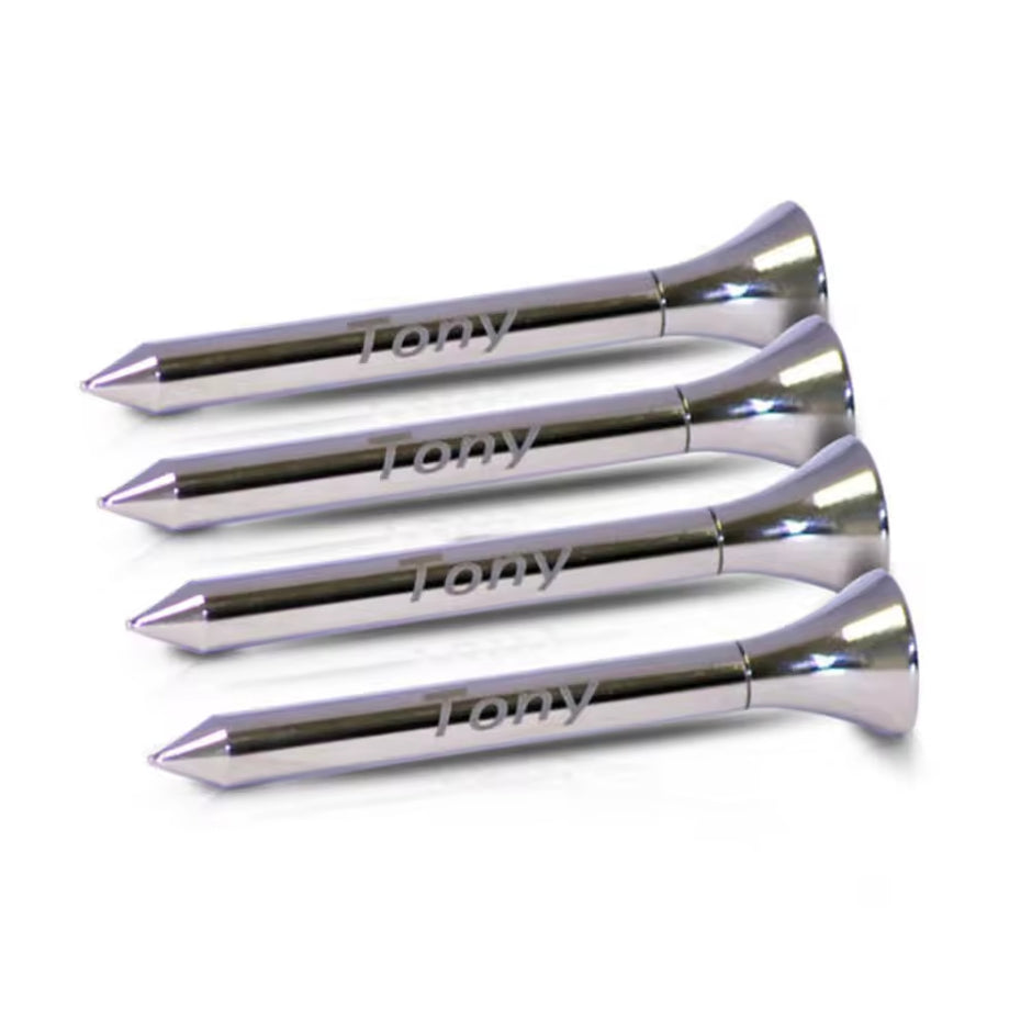 Metal Golf Tee Popular Style Golf Zinc Alloy Golf Spike Supplies