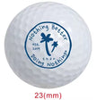 Premium Lightweight One Piece Long Distance Rubber Practice Golf Balls for Indoor Outdoor Training