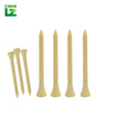 Environmental protection Golf Bamboo Tee, Mini High-quality Golf Tee Custom Logo Natural Bamboo Golf Tee