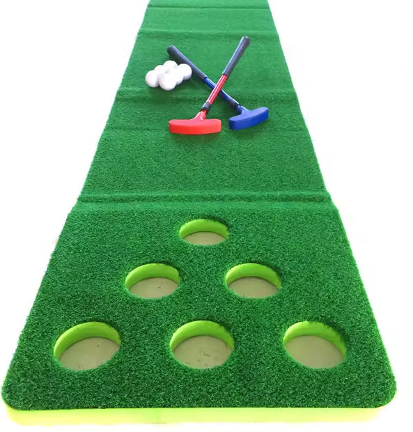 Mini Backyard Golf Green Mat – Indoor/Outdoor Training Turf for Short Game Practice