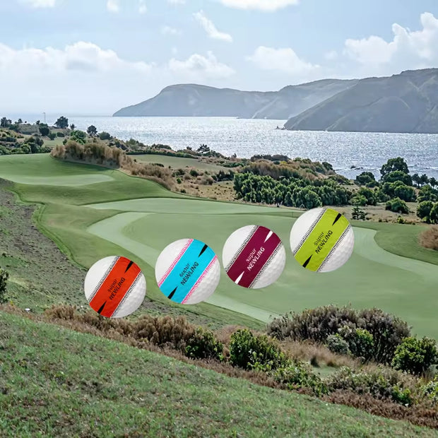 360° Three-Line Alignment 3 Layers Long Distance Urethane Tournaments Golf Balls for Indoor Outdoor
