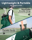 Golf Club Stand Bag, Durable Foldable Large Capacity Waterproof with 14 Dividers 6 Pockets