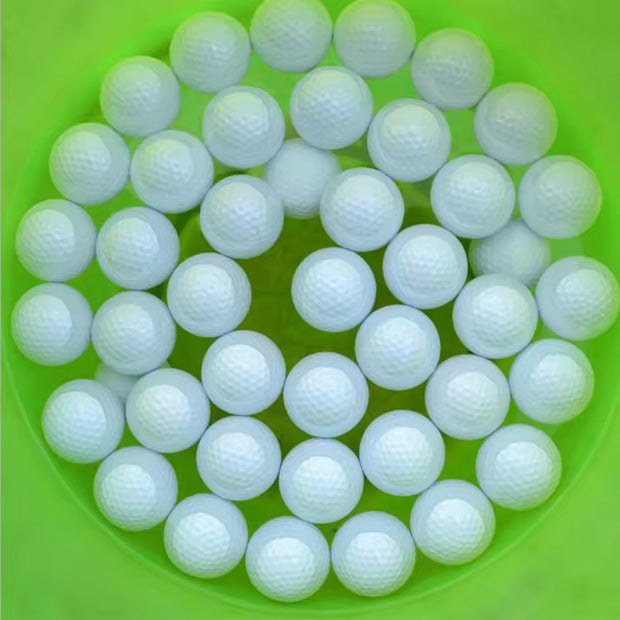 High Quality 2 Layers Lightweight Floating Urethane Practice Golf Balls for Indoor Outdoor Training Aids