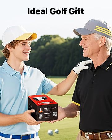 Golf Laser Rangefinder with Slope -7X Magnification, Magnet Stripe, 85% Transmission Lens for Golfing/Hunting