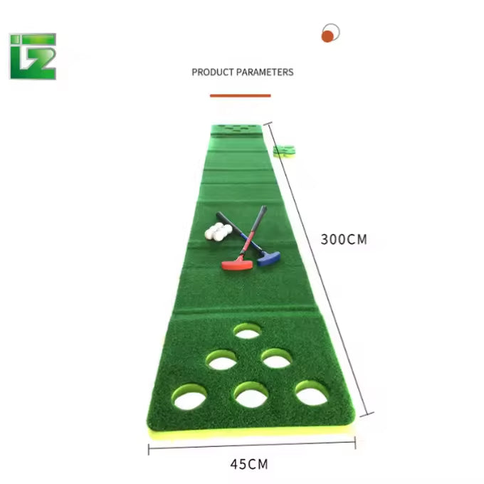 Mini Backyard Golf Green Mat – Indoor/Outdoor Training Turf for Short Game Practice