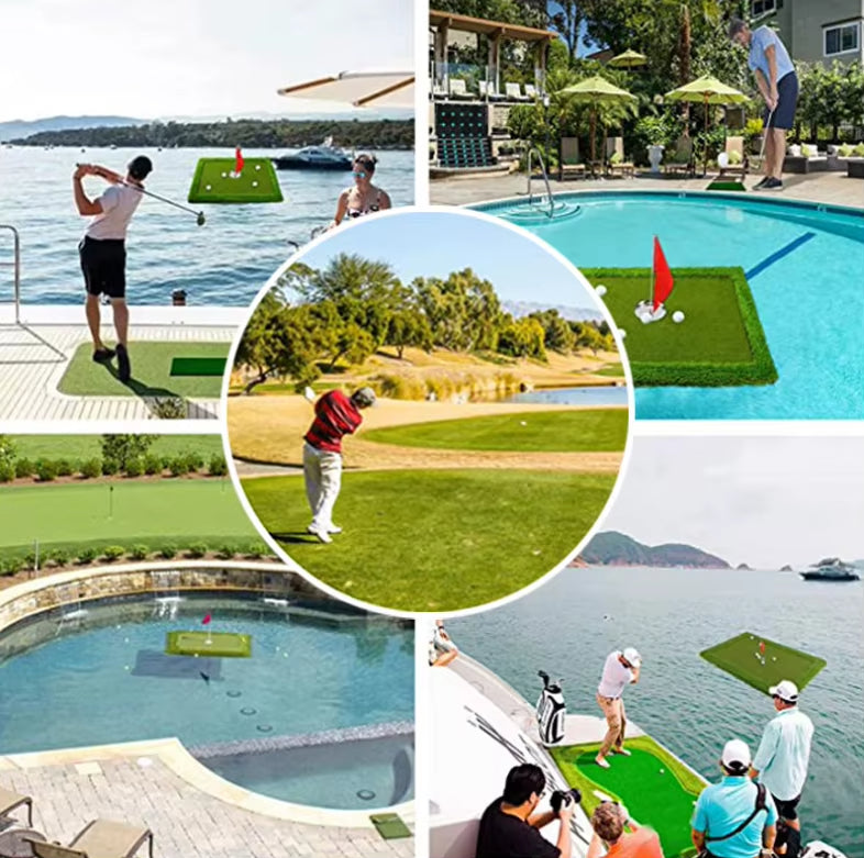 Mini High-Quality Golf Putter Mat – Indoor Use with Eco-Friendly Simulated Turf