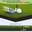 Ultimate Golf Mat-5x4ft Large Golf Hitting Mat for Indoor & Outdoor Use, Thickened Design with Interchangeable Mats